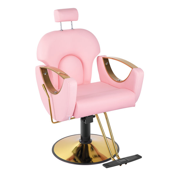 Pink chair online salon